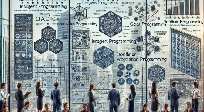 Integer Programming, Goal Programming, and Nonlinear Programming